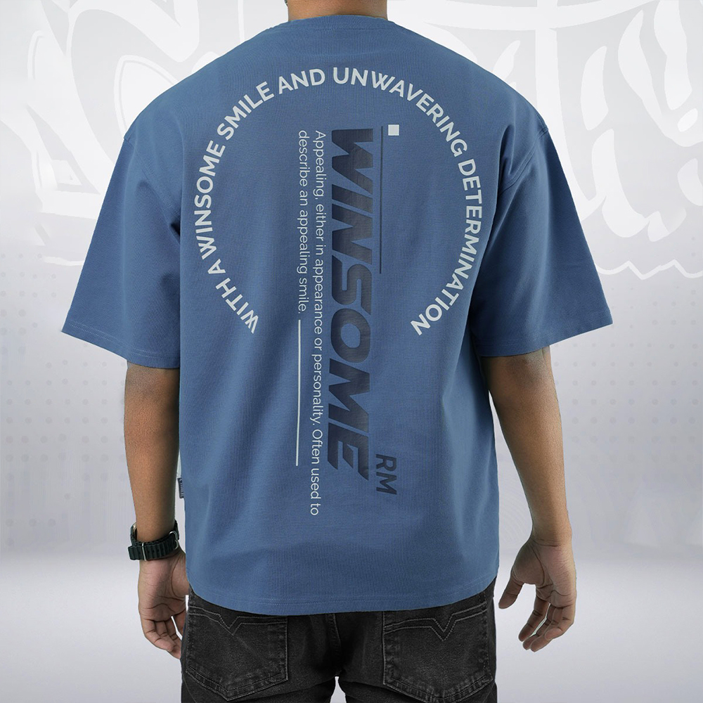 Drop Shoulder T-shirt – Relax Mode